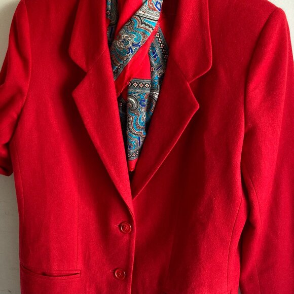 David Benjamin Wool Blazer Size 12 (fits largish - see measurements) fully lined - Picture 8 of 11